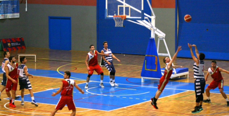 Imatge del partit de la primera volta